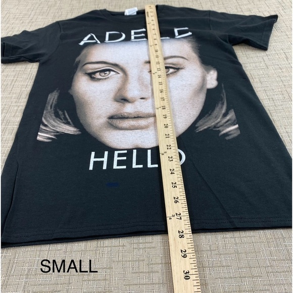 Adele Hello US Tour 2016 Black Concert Tee - Picture 6 of 9